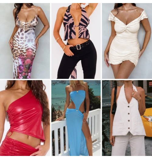 Manufacturer direct sales brand inventory clothing wholesale women's dresses t-shirts swimsuits mixed and randomly shipped Manufacturer direct sales brand inventory clothing wholesale women's dresses t-shirts swimsuits mixed and randomly shipped
